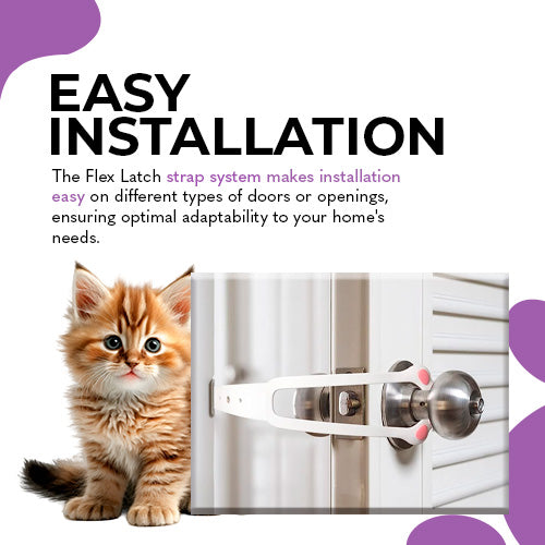 Cat Door Holder: The Ultimate Solution for a Dog-Free Cat Zone! Now Available in 2 Unit Packs!