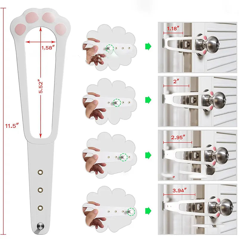 Cat Door Holder: The Ultimate Solution for a Dog-Free Cat Zone! Now Available in 2 Unit Packs!